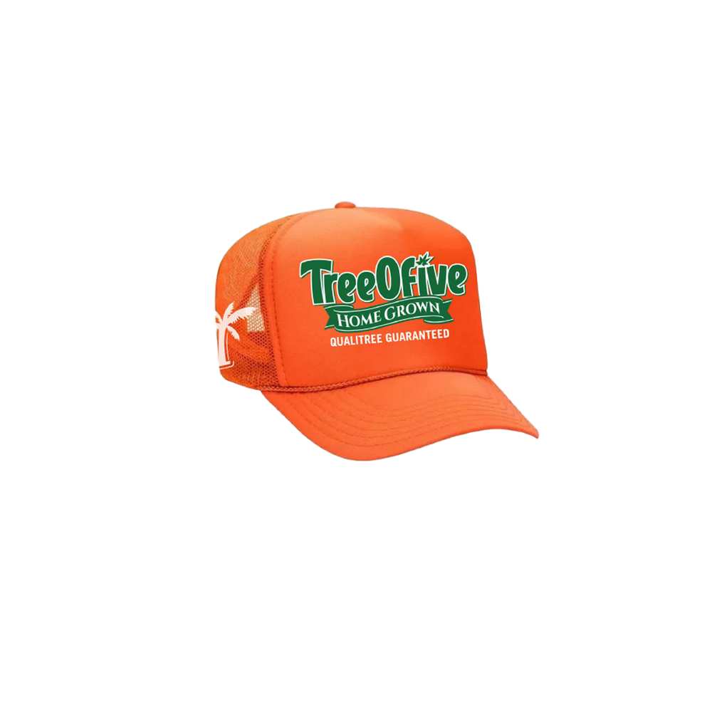 Treeofive HomeGrown Orange Cap